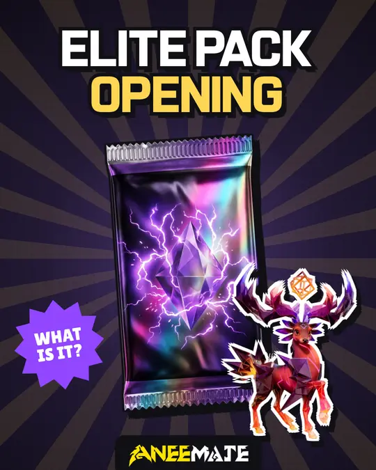Elite pack opening cover, 1080 by 1350